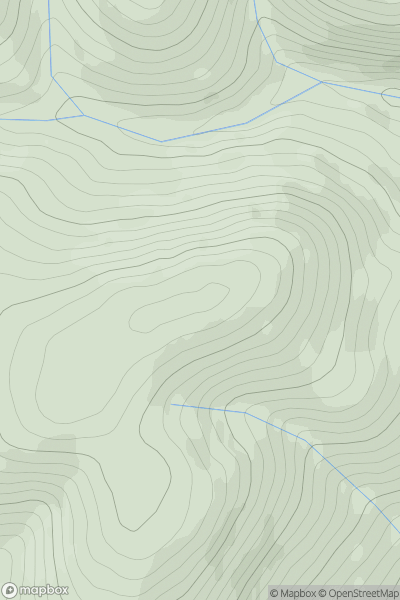 Thumbnail image for Black Hill [The Glenkens to Annandale] showing contour plot for surrounding peak